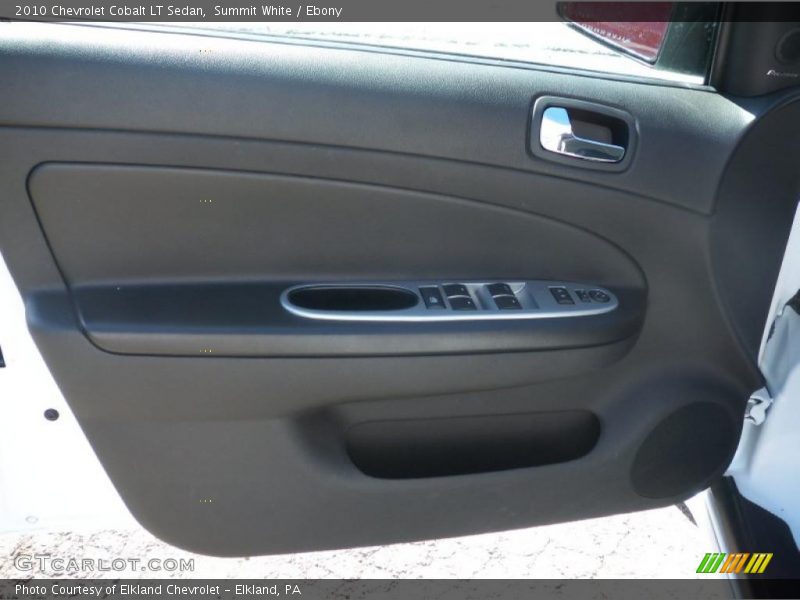 Summit White / Ebony 2010 Chevrolet Cobalt LT Sedan