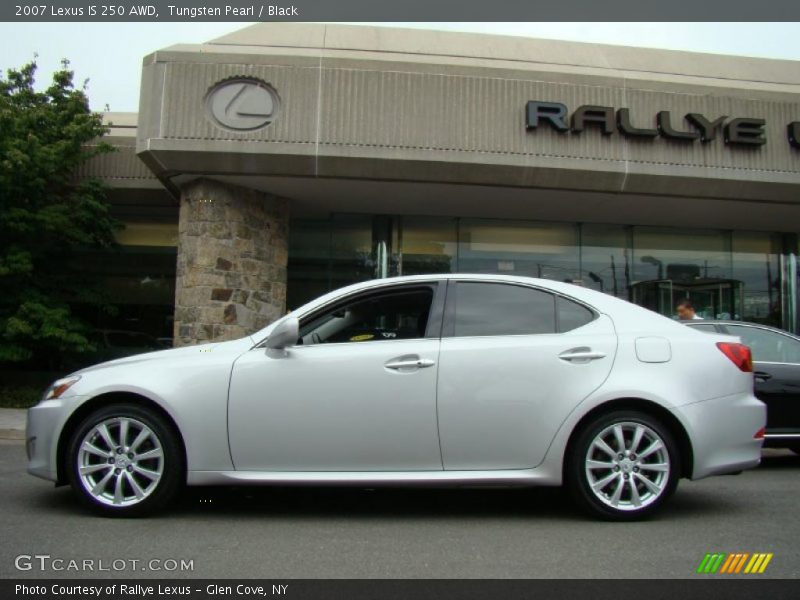 Tungsten Pearl / Black 2007 Lexus IS 250 AWD