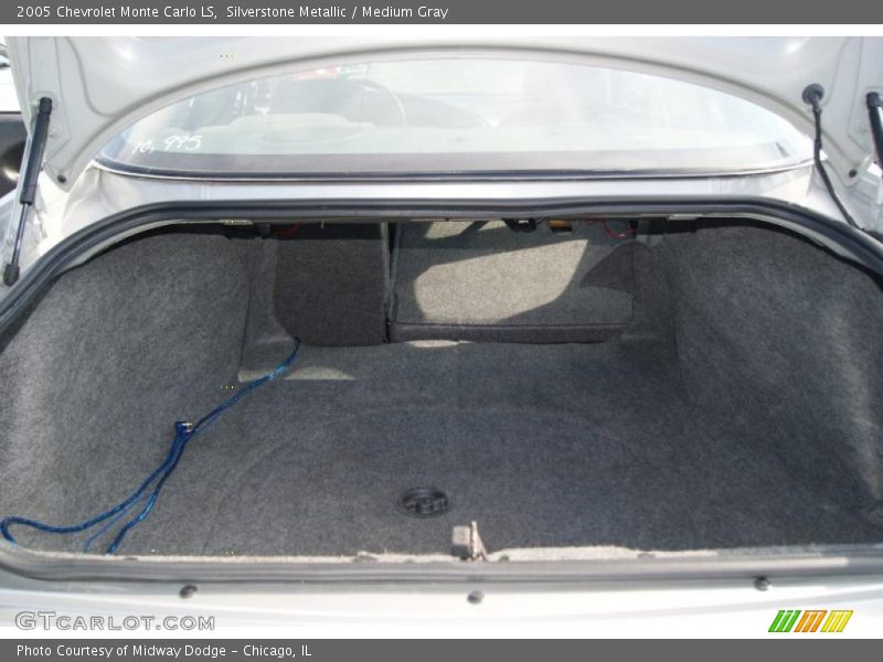 Silverstone Metallic / Medium Gray 2005 Chevrolet Monte Carlo LS
