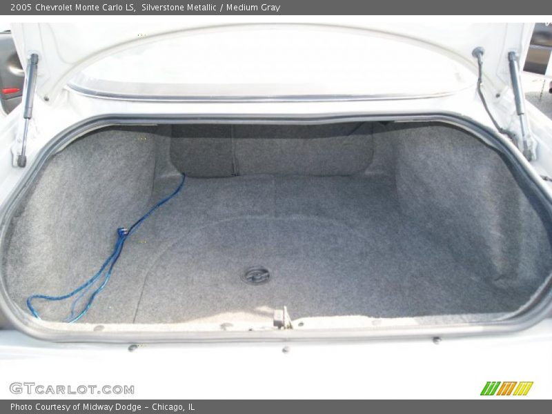 Silverstone Metallic / Medium Gray 2005 Chevrolet Monte Carlo LS