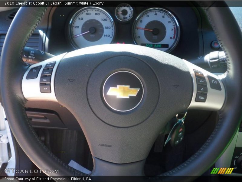 Summit White / Ebony 2010 Chevrolet Cobalt LT Sedan