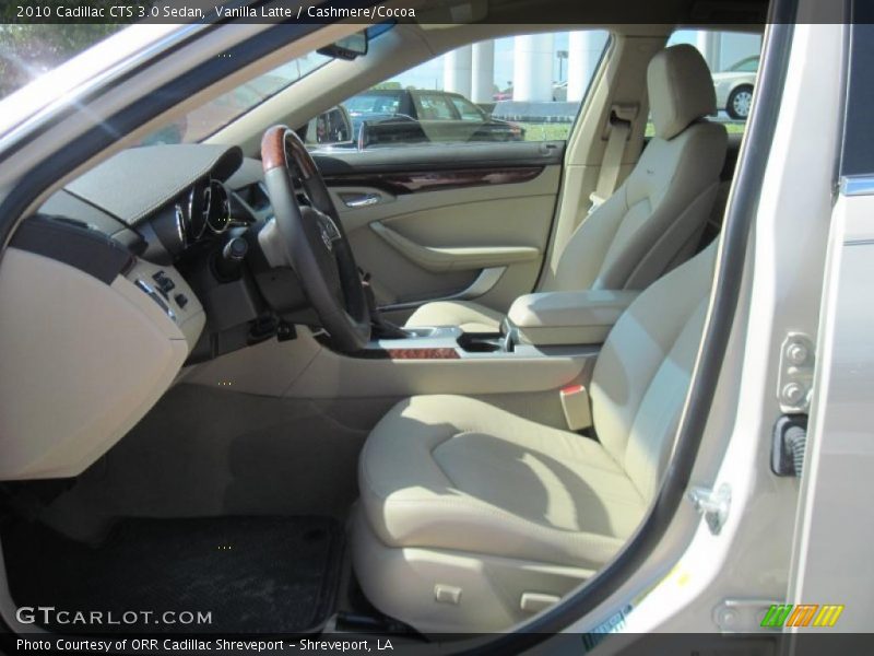 Vanilla Latte / Cashmere/Cocoa 2010 Cadillac CTS 3.0 Sedan