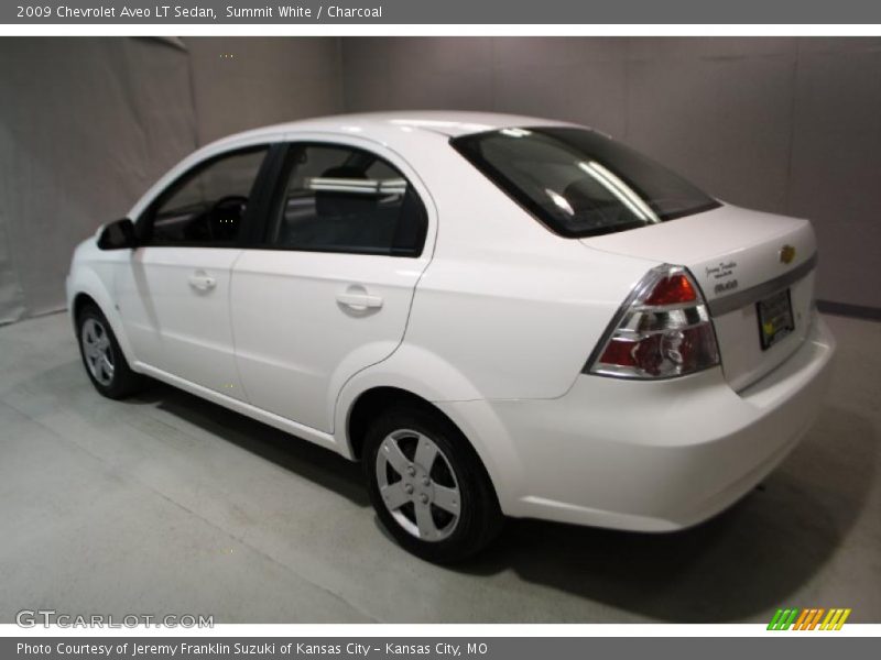 Summit White / Charcoal 2009 Chevrolet Aveo LT Sedan