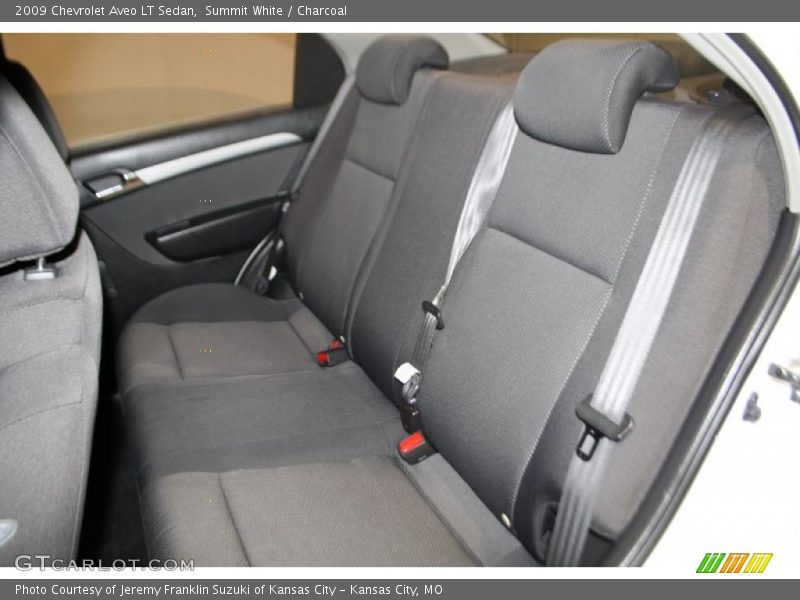 Summit White / Charcoal 2009 Chevrolet Aveo LT Sedan