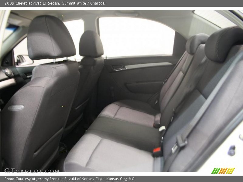 Summit White / Charcoal 2009 Chevrolet Aveo LT Sedan