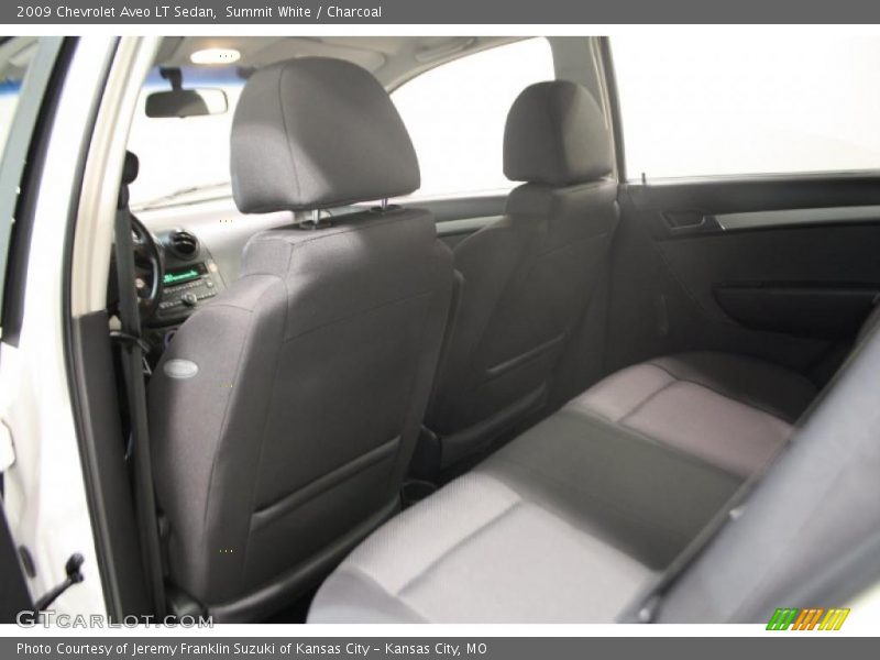 Summit White / Charcoal 2009 Chevrolet Aveo LT Sedan