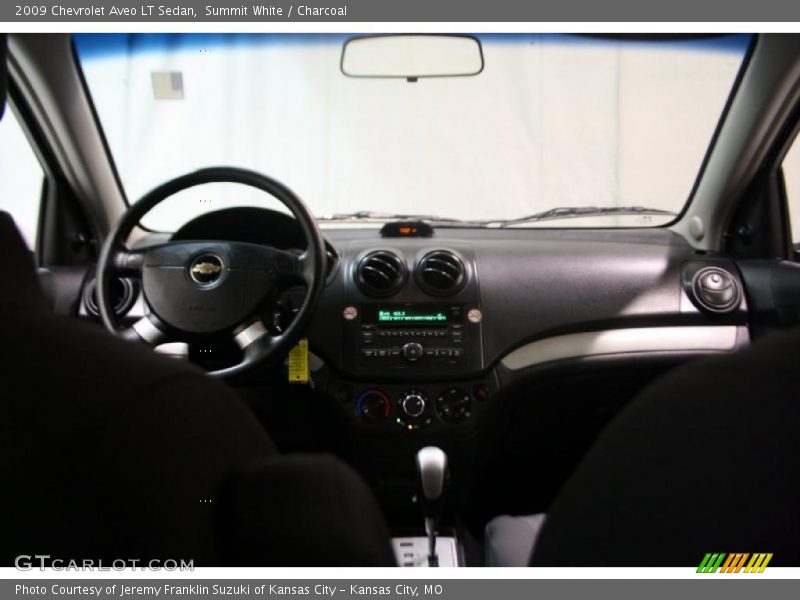 Summit White / Charcoal 2009 Chevrolet Aveo LT Sedan