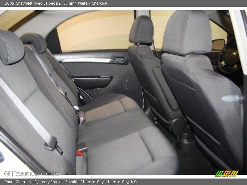 Summit White / Charcoal 2009 Chevrolet Aveo LT Sedan