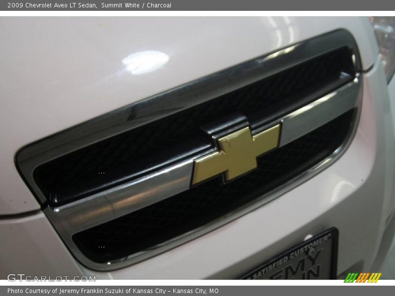 Summit White / Charcoal 2009 Chevrolet Aveo LT Sedan