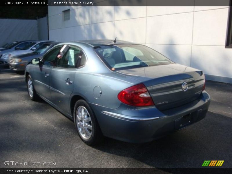Slatestone Metallic / Gray 2007 Buick LaCrosse CXL