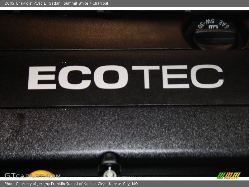 Summit White / Charcoal 2009 Chevrolet Aveo LT Sedan