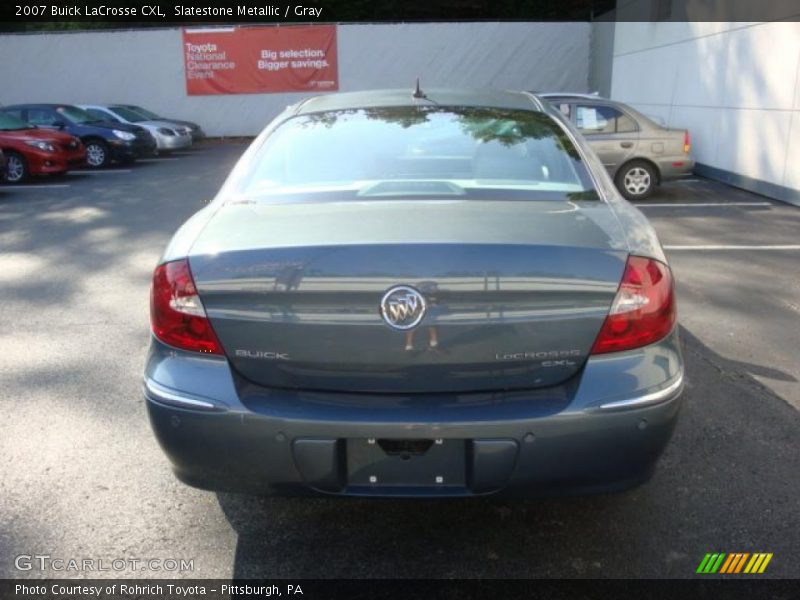 Slatestone Metallic / Gray 2007 Buick LaCrosse CXL