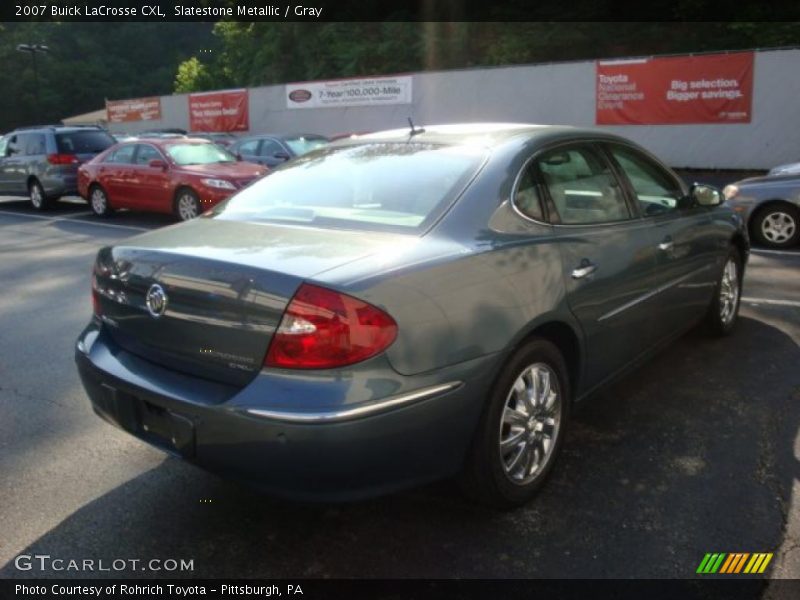 Slatestone Metallic / Gray 2007 Buick LaCrosse CXL