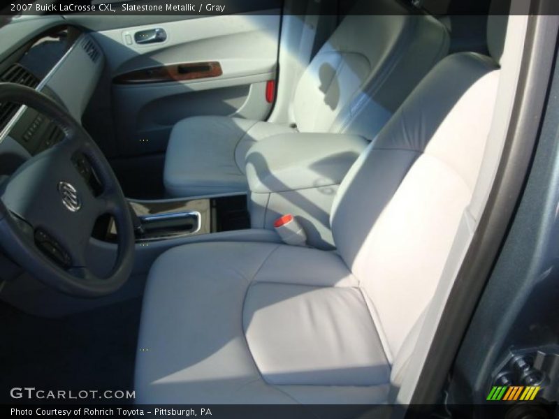 Slatestone Metallic / Gray 2007 Buick LaCrosse CXL