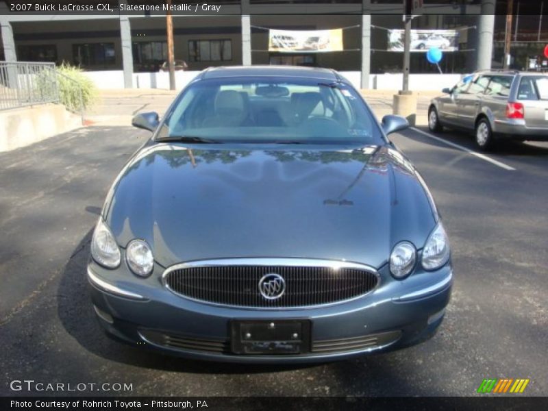 Slatestone Metallic / Gray 2007 Buick LaCrosse CXL