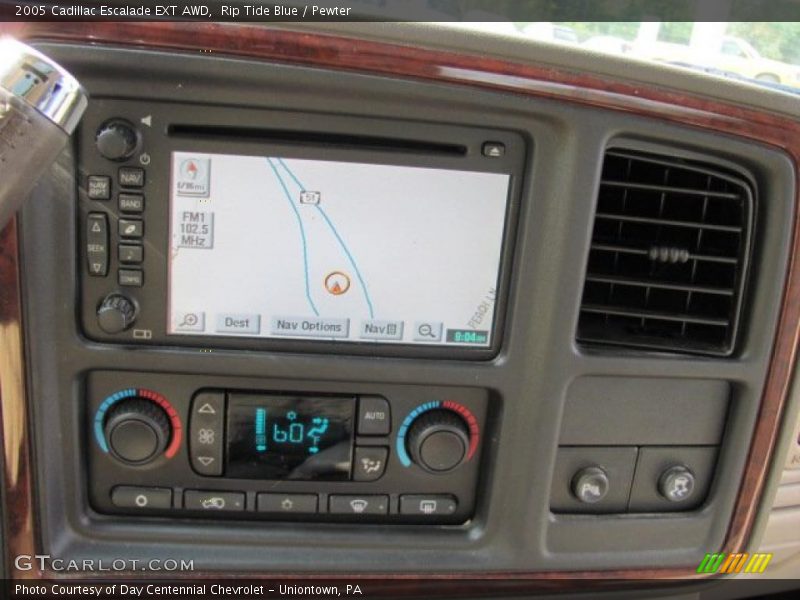 Rip Tide Blue / Pewter 2005 Cadillac Escalade EXT AWD