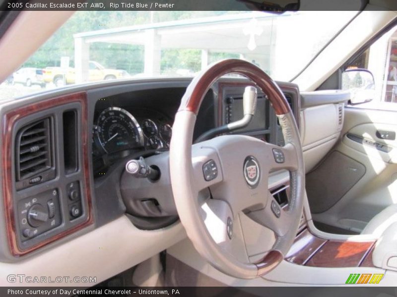 Rip Tide Blue / Pewter 2005 Cadillac Escalade EXT AWD
