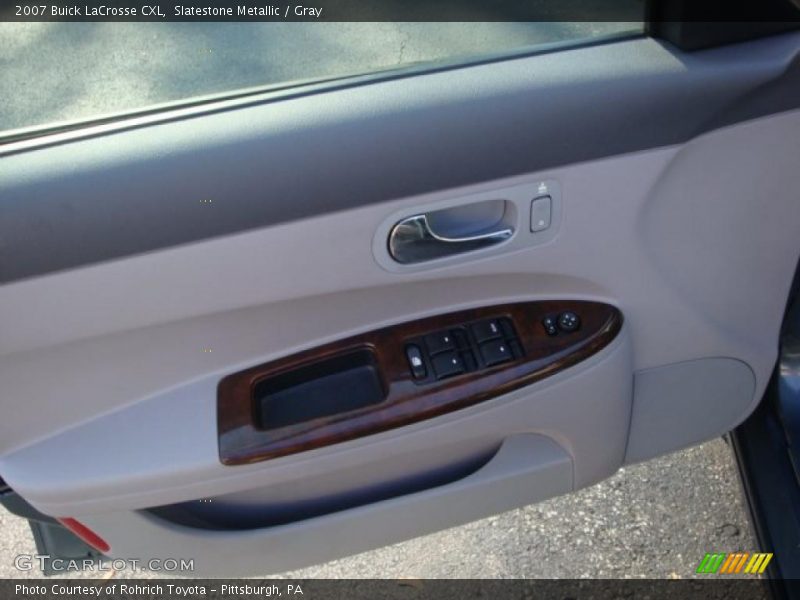Slatestone Metallic / Gray 2007 Buick LaCrosse CXL