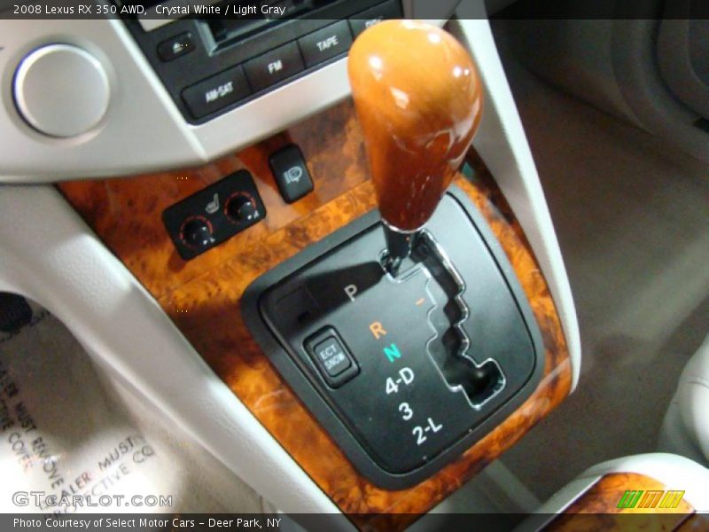 Crystal White / Light Gray 2008 Lexus RX 350 AWD