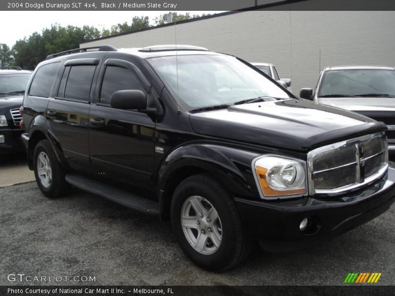 Black / Medium Slate Gray 2004 Dodge Durango SLT 4x4
