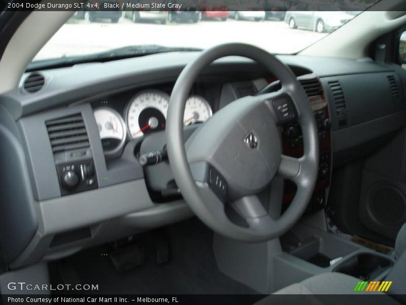 Black / Medium Slate Gray 2004 Dodge Durango SLT 4x4