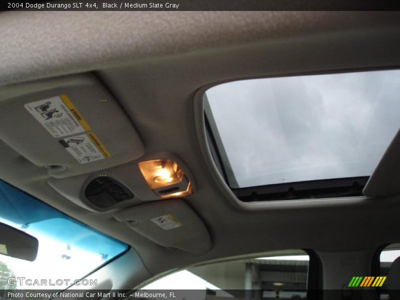 Black / Medium Slate Gray 2004 Dodge Durango SLT 4x4