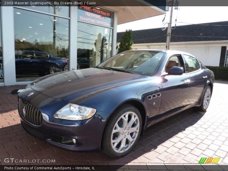 Blu Oceano (Blue) / Cuoio 2009 Maserati Quattroporte