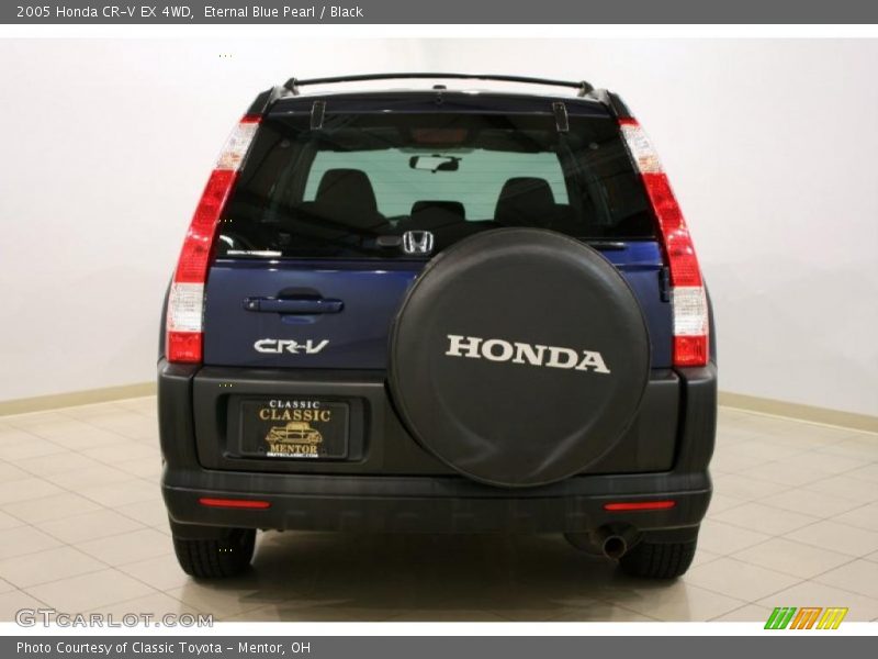 Eternal Blue Pearl / Black 2005 Honda CR-V EX 4WD