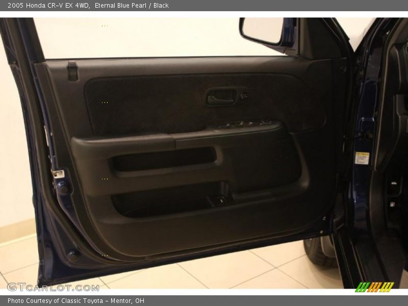 Eternal Blue Pearl / Black 2005 Honda CR-V EX 4WD