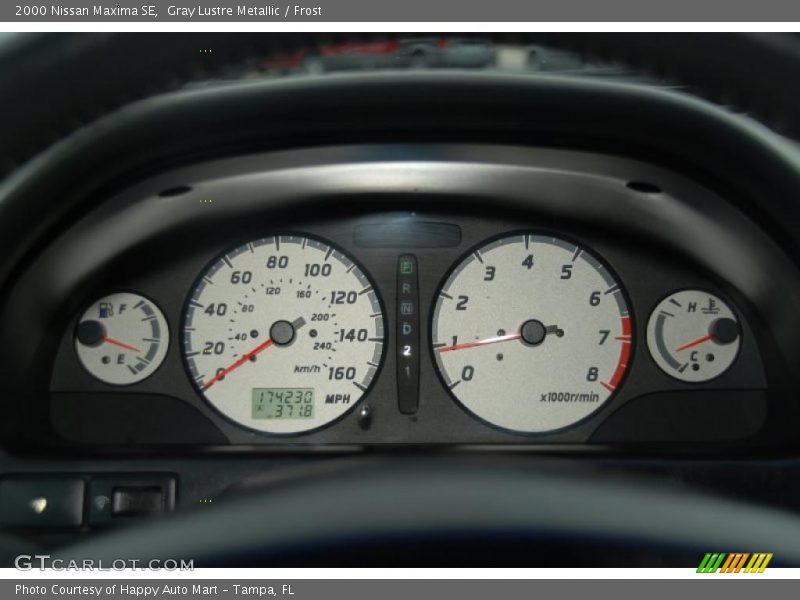Gray Lustre Metallic / Frost 2000 Nissan Maxima SE