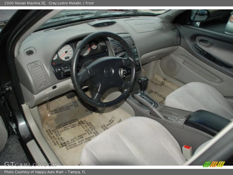 Gray Lustre Metallic / Frost 2000 Nissan Maxima SE
