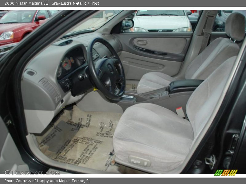 Gray Lustre Metallic / Frost 2000 Nissan Maxima SE