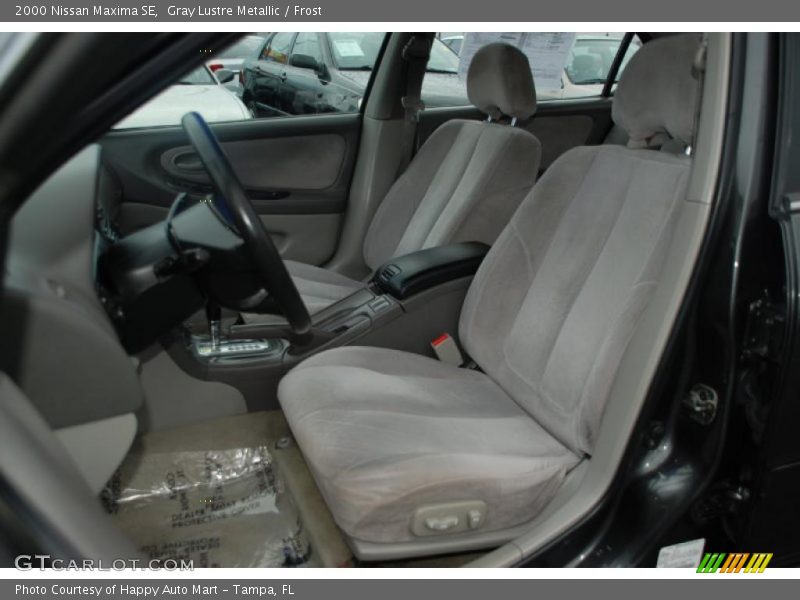 Gray Lustre Metallic / Frost 2000 Nissan Maxima SE