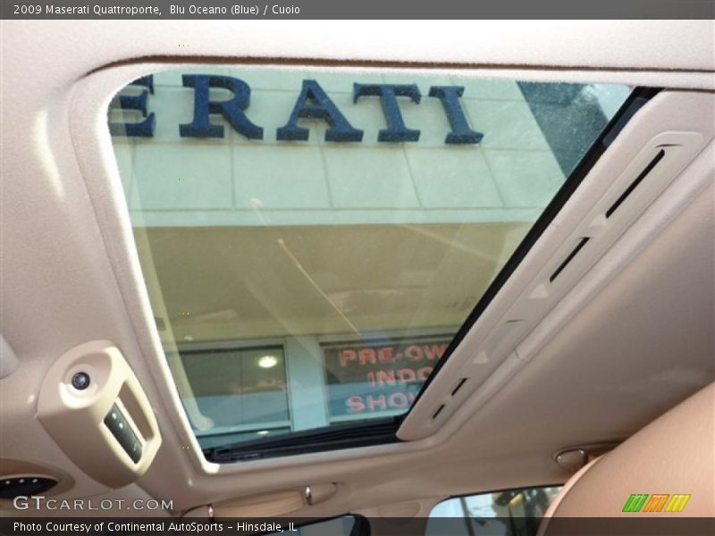 Blu Oceano (Blue) / Cuoio 2009 Maserati Quattroporte
