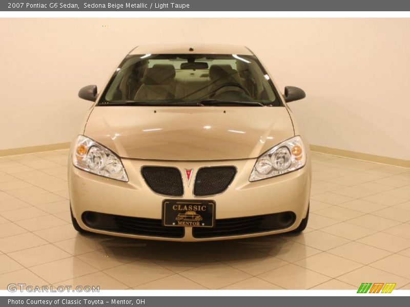 Sedona Beige Metallic / Light Taupe 2007 Pontiac G6 Sedan
