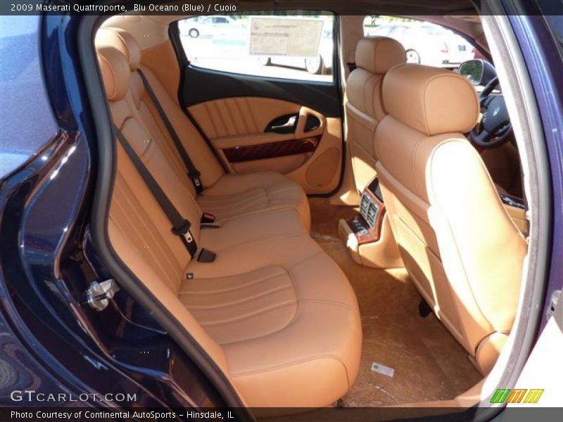 Blu Oceano (Blue) / Cuoio 2009 Maserati Quattroporte