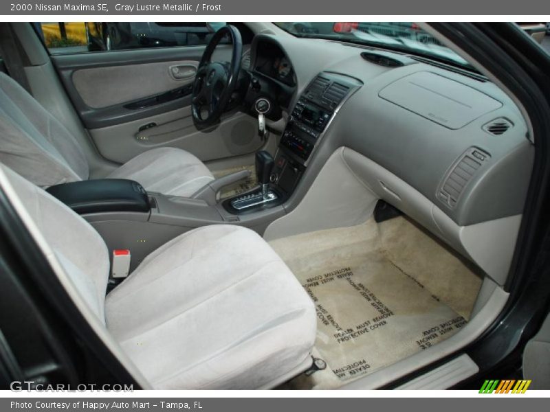 Gray Lustre Metallic / Frost 2000 Nissan Maxima SE