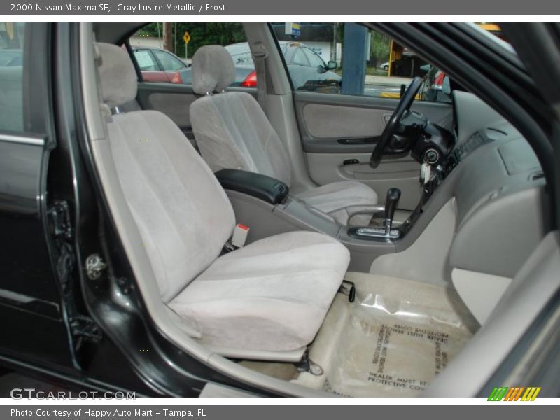 Gray Lustre Metallic / Frost 2000 Nissan Maxima SE
