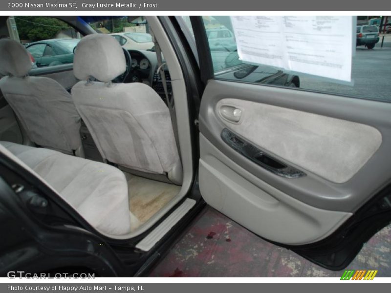 Gray Lustre Metallic / Frost 2000 Nissan Maxima SE