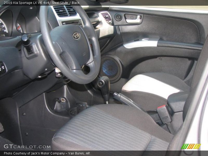 Steel Silver / Black 2009 Kia Sportage LX V6 4x4