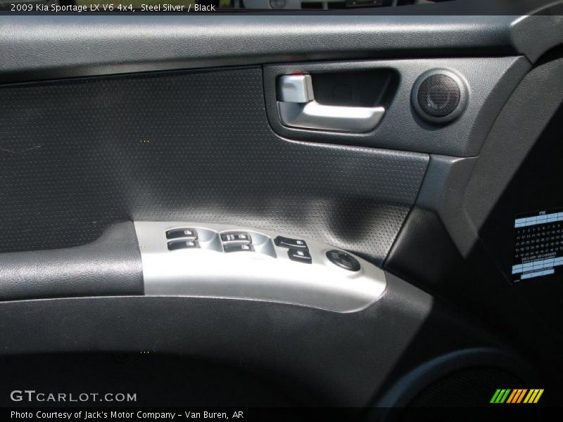Steel Silver / Black 2009 Kia Sportage LX V6 4x4