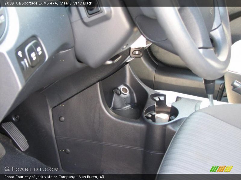 Steel Silver / Black 2009 Kia Sportage LX V6 4x4