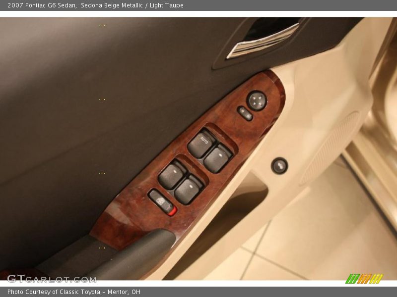 Sedona Beige Metallic / Light Taupe 2007 Pontiac G6 Sedan