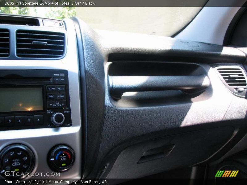 Steel Silver / Black 2009 Kia Sportage LX V6 4x4