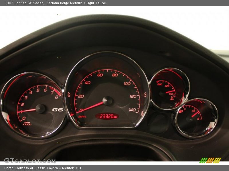 Sedona Beige Metallic / Light Taupe 2007 Pontiac G6 Sedan