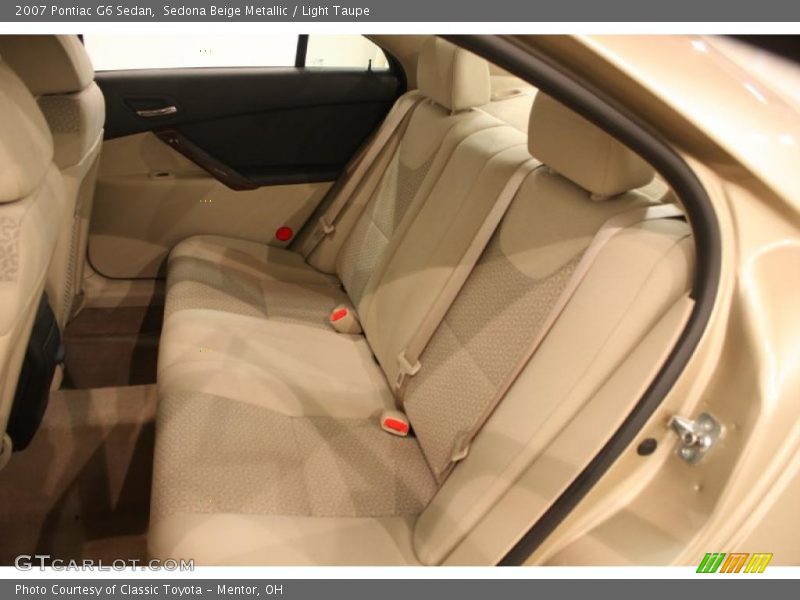 Sedona Beige Metallic / Light Taupe 2007 Pontiac G6 Sedan