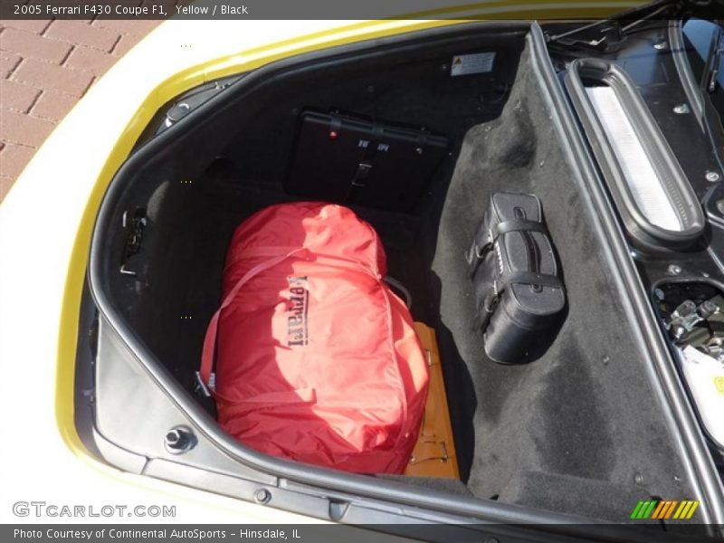 Yellow / Black 2005 Ferrari F430 Coupe F1