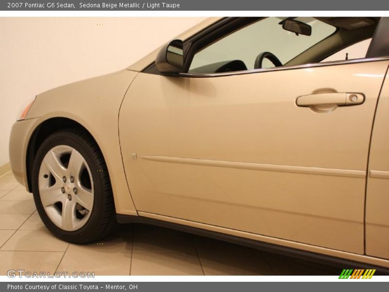 Sedona Beige Metallic / Light Taupe 2007 Pontiac G6 Sedan