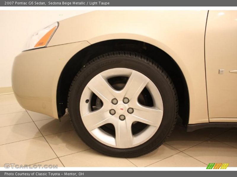 Sedona Beige Metallic / Light Taupe 2007 Pontiac G6 Sedan