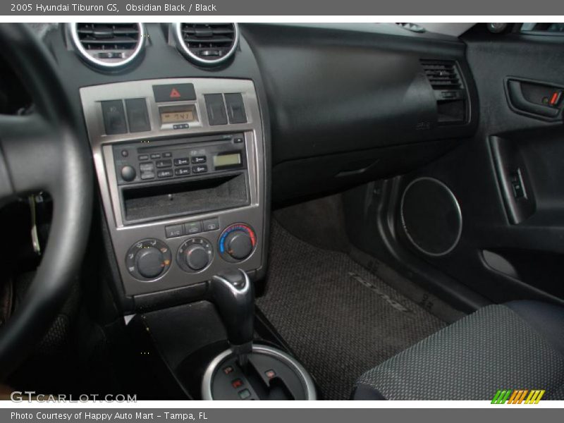 Obsidian Black / Black 2005 Hyundai Tiburon GS